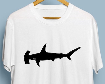 Hammerhead Shark - Digital Download, Hammerhead Shark Art, Hammerhead Shark Silhouette, Hammerhead Shark SVG, DXF
