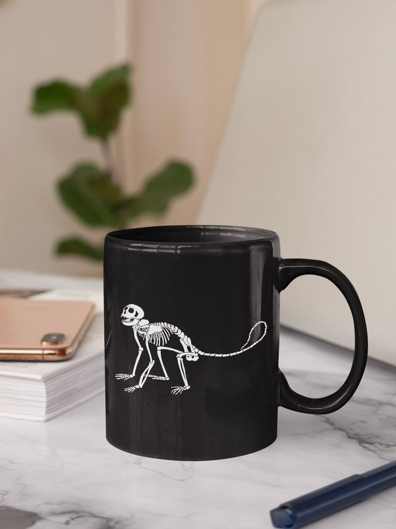 Spider Monkey Skeleton Digital Download Spider Monkey Art | Etsy