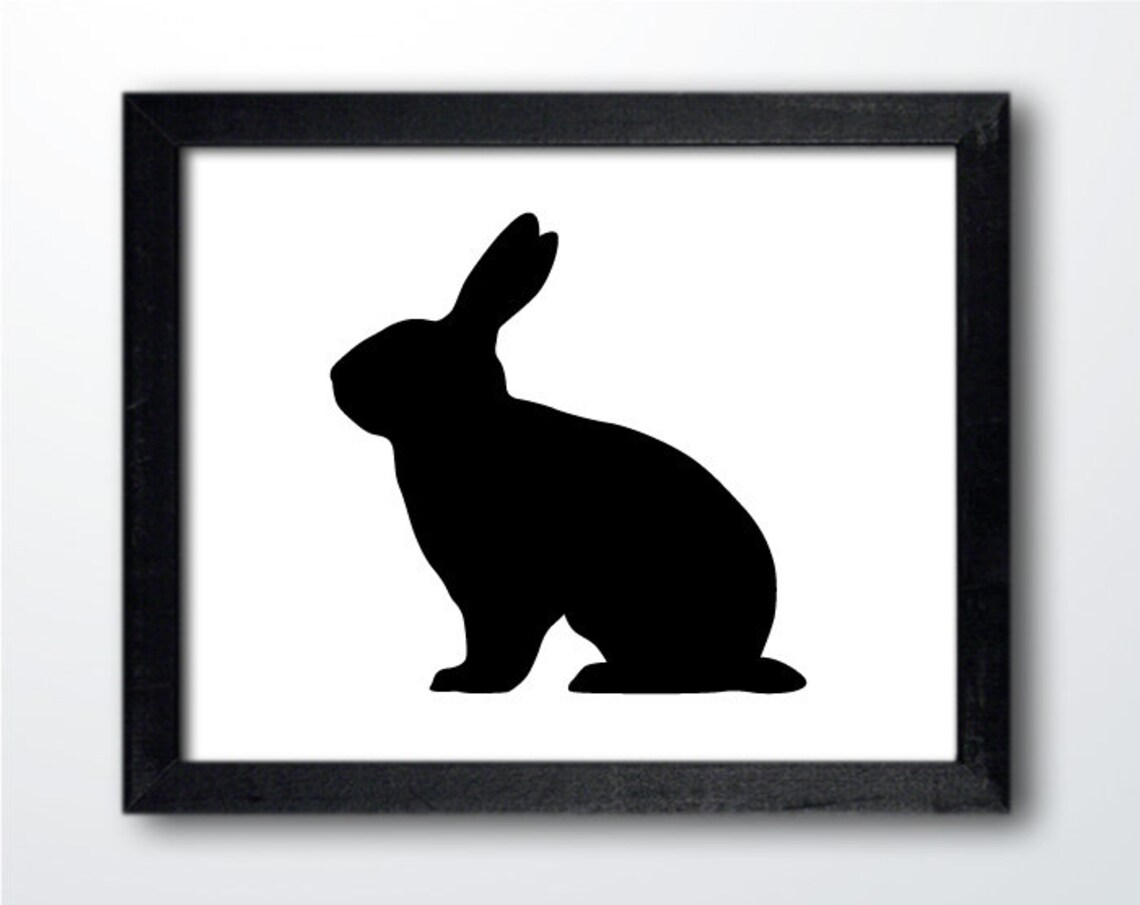 Rex Rabbit - Digital Download, Rex Rabbit Silhouette, Rex Rabbit SVG ...