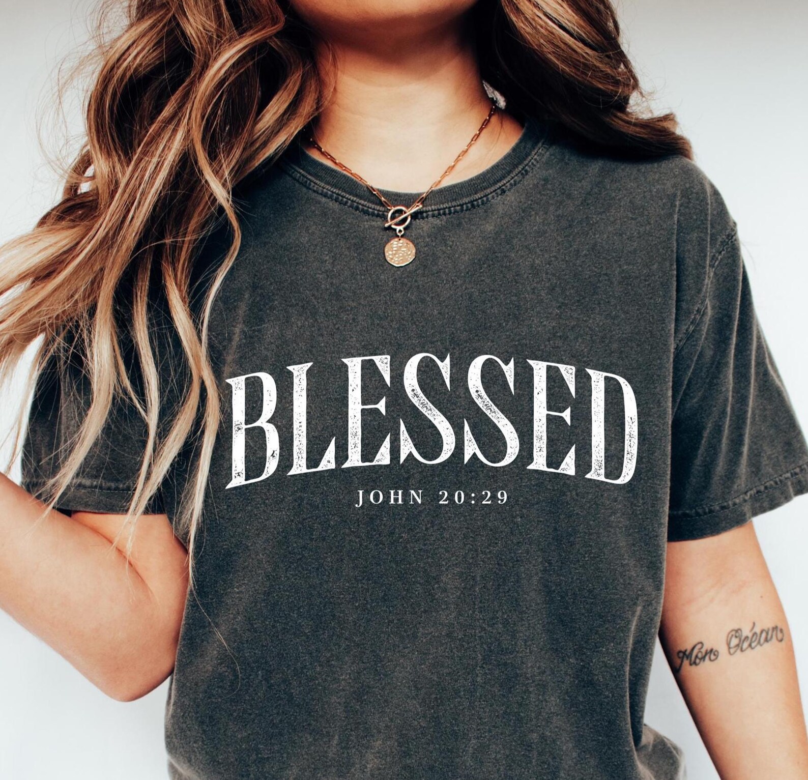 Blessed John 20:29 Bible Verse Shirt, Christian Blessed Sweater, Church ...