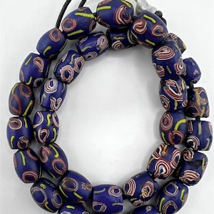 Antique Venetian Trade Beads | Authentic Historical Jewelry Supplies | Vintage Glass Beads | Unique Venetian Collectible Beads #201