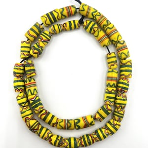 Venetian Antique Fancy Trade Beads | Authentic Historical Glass Jewelry Supplies | Unique Venetian Collectible Beads for Crafts  #058