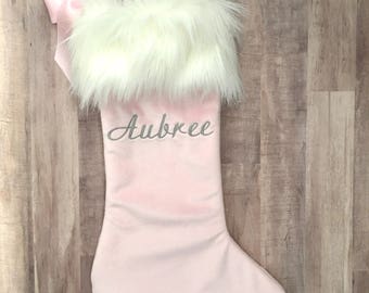 baby first christmas stocking