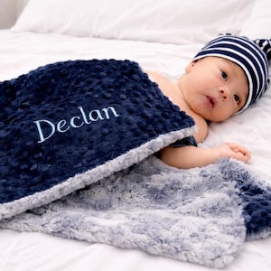 Personalized Blanket ,Gray Galaxy Tie Dye Blanket, Baby Shower Gift, Toddler Name Gift, Children room decor