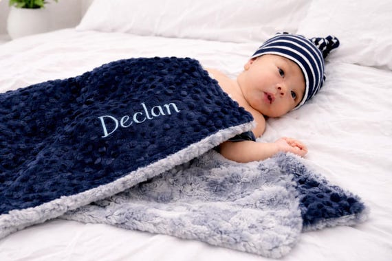 Personalized Blanket ,Gray Galaxy Tie Dye Blanket, Baby Shower Gift, Toddler Name Gift, Children room decor
