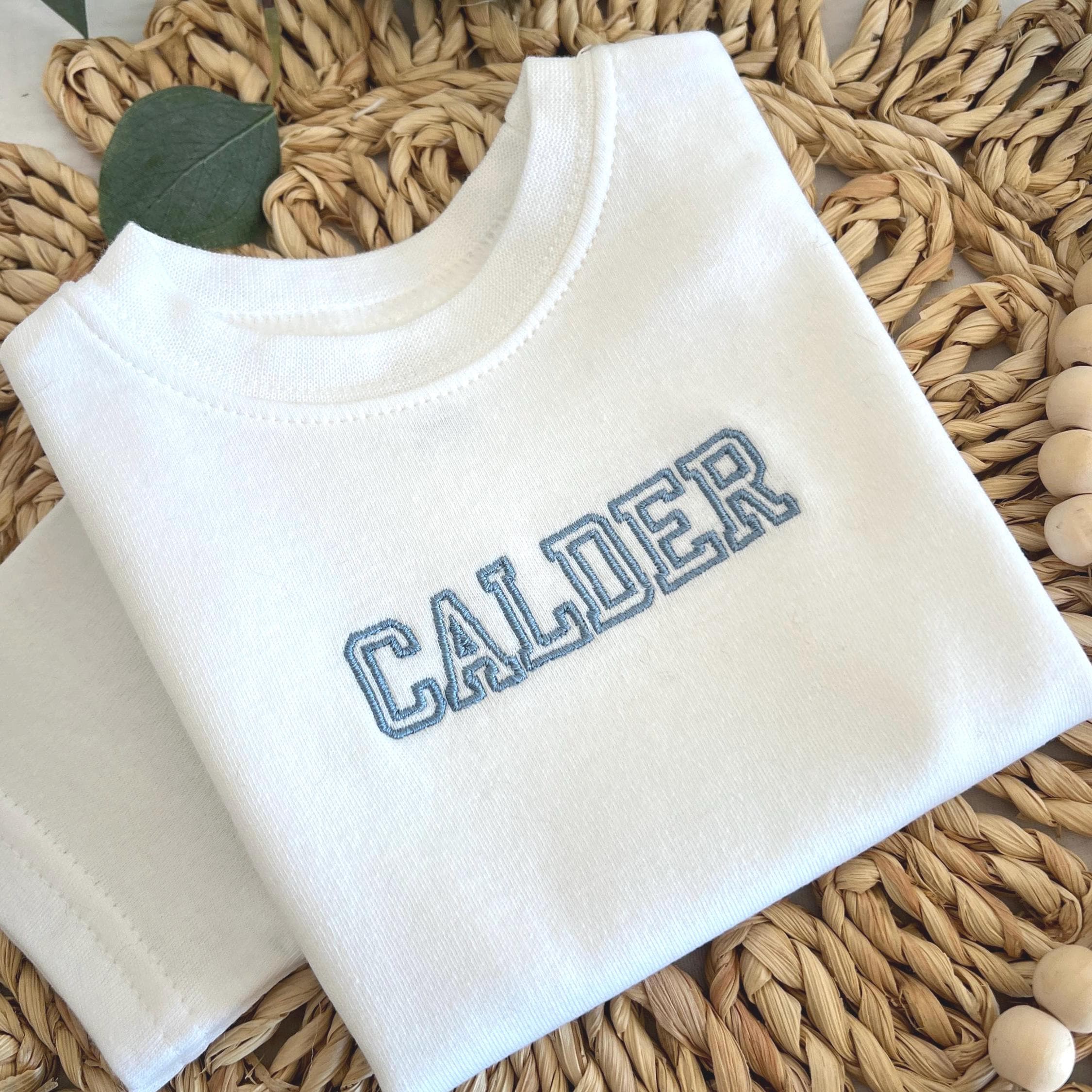 Personalized Kids T Shirt, Embroidered Kid T Shirt, Custom Baby T Shirts, Personalized Toddler T shirt, Personalized Boy Girl Summer T Shirt