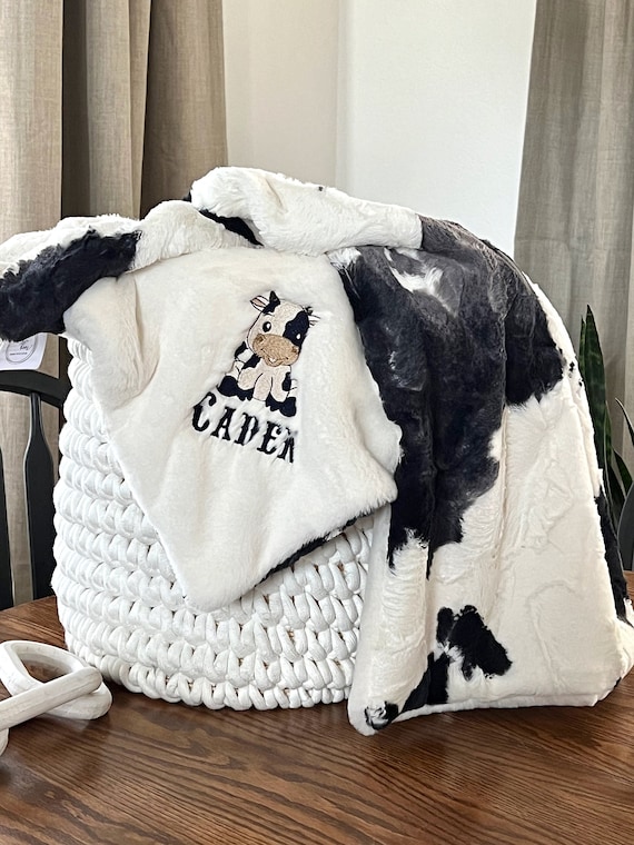BabyBow Boys Cow Comforter BabyBow Boys Cow Comforter