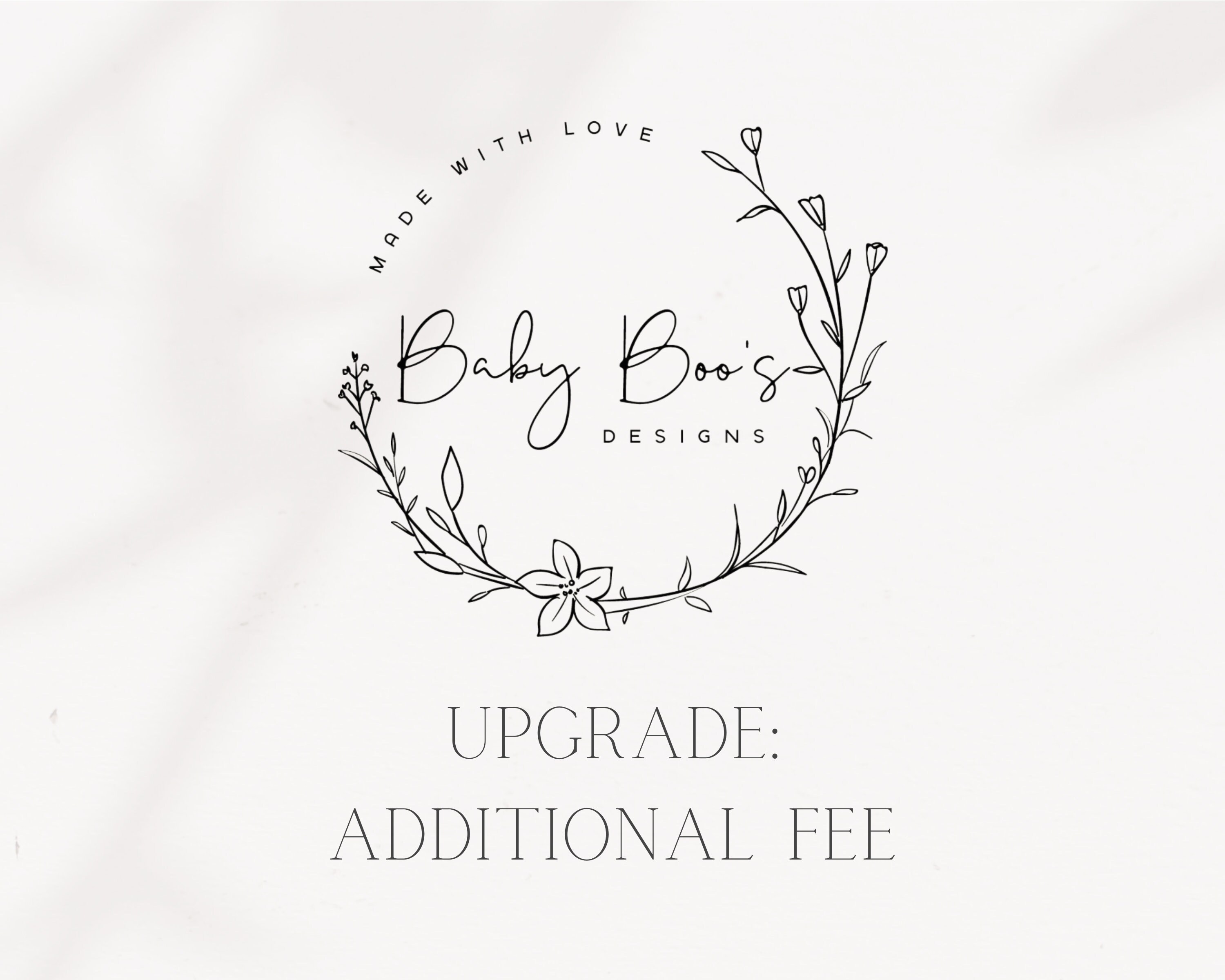 Upgrade Additional Fee