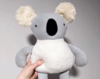 Stuffed Koala Toy Sewing Pattern PDF