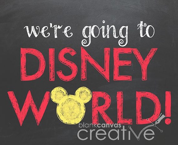 Ended up Relocating in direction of Disney International - PRINTABLE image regarding You're Going to Disney World Printable named Ended up Shifting in the direction of Disney Global - PRINTABLE