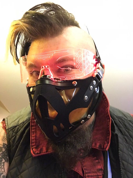 CyperpunkSamuraiWasteland resin mask Nurikabe