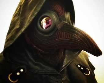 Quilted Plague Doctor Mask