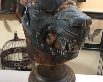 Leather Wolf Mask