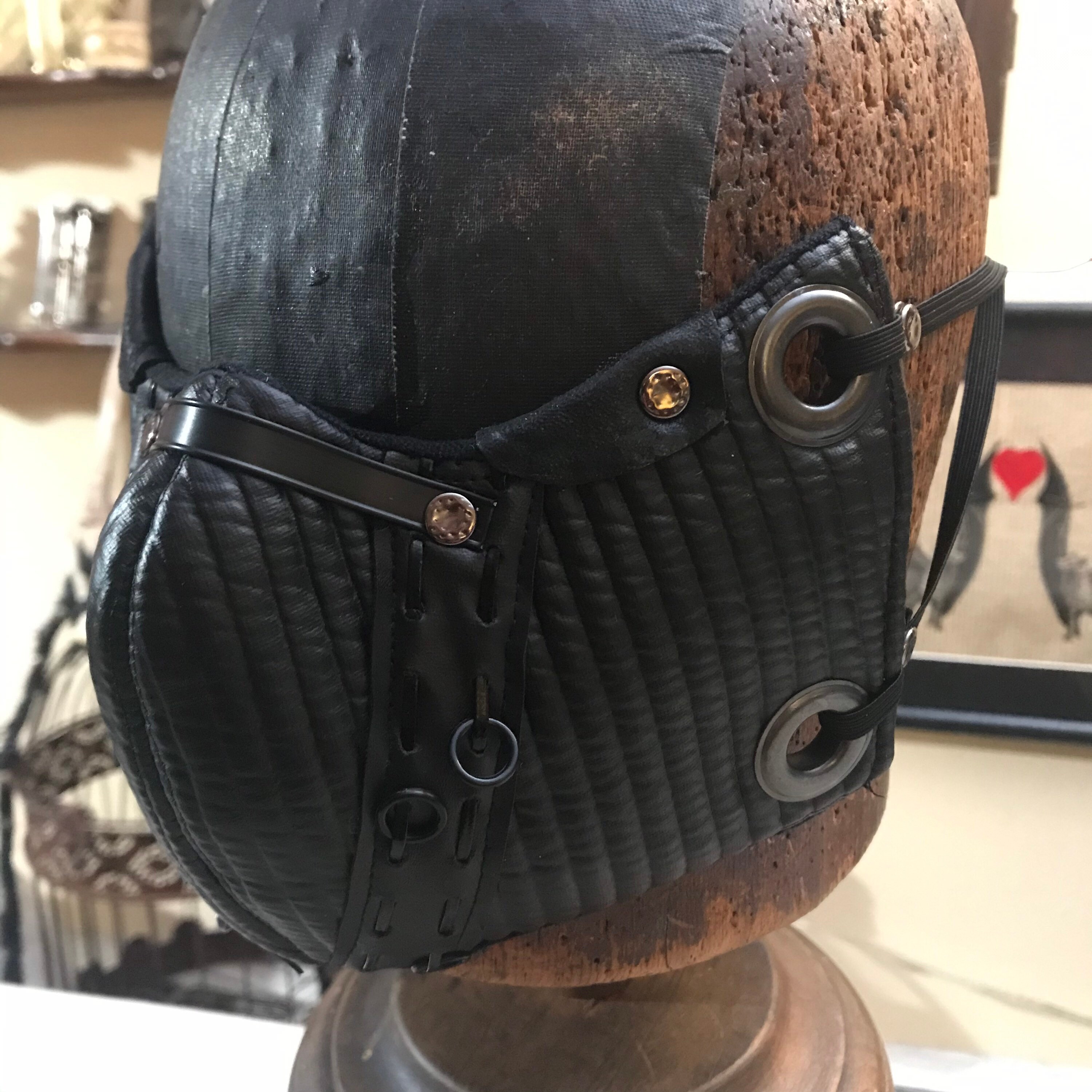 Máscara facial Cyberpunk Ninja | Etsy