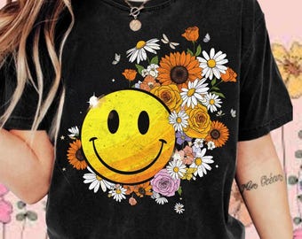 Floral Herbst Sonne PNG: Boho Thanksgiving Design (Digitaler Download)