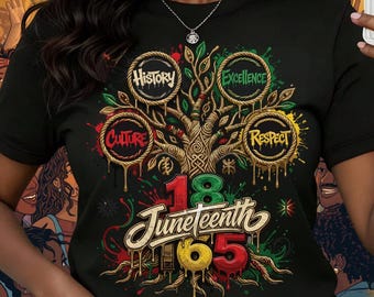 Juneteenth 1865 PNG | Clipart da Árvore da Vida (Arquivo Digital)
