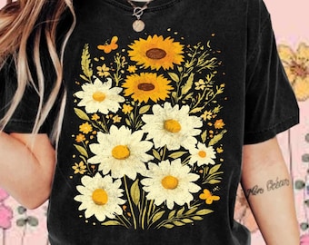 Floral Bouquet PNG | Hand-drawn Flowers | Digital Download | Sublimation Design | Printable Art | Flower Bouquet Editable