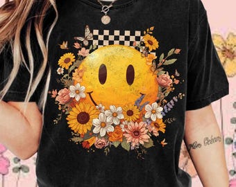Floral Herbst Sonne PNG: Boho Thanksgiving Design (Digitaler Download