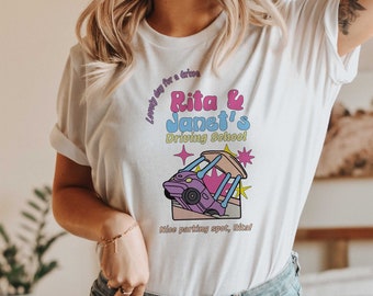 Rita And Janet Driving School Bluey Shirt, Bluey Family Shirt, Bluey Birthday Shirt, Funny Bingo Bluey Shirt,Rita and Janet Shirt,Bluey Gift