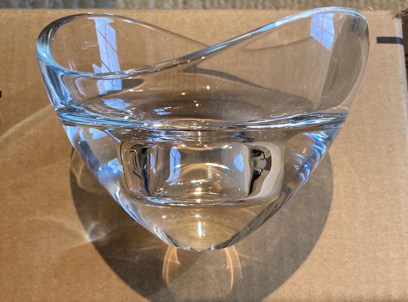 Nambé 5259 Butterfly Abstract Heavy Votive Candle Holder 4.5 Lead