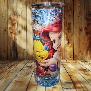 Mermaid Ariel Tumbler