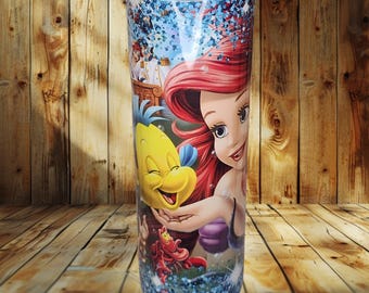 Vaso de sirena Ariel