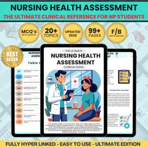 Nursing Health Assessment Guide | Head-to-Toe Worksheets, Normal vs Abnormal Findings, Documentation Tips | 2025-2026 Updated