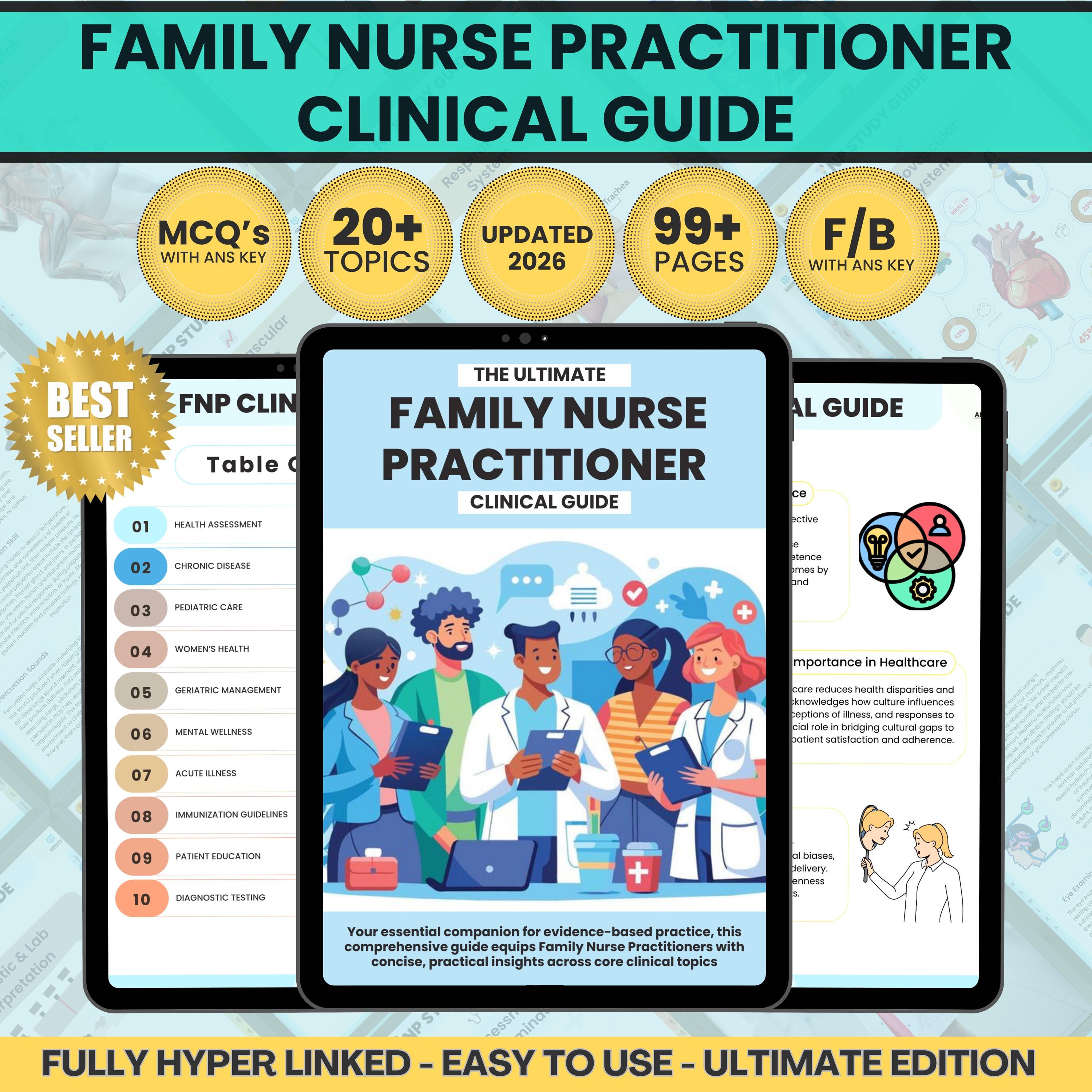 Family Nurse Practitioner Clinical Guide | FNP Assessments, Soap