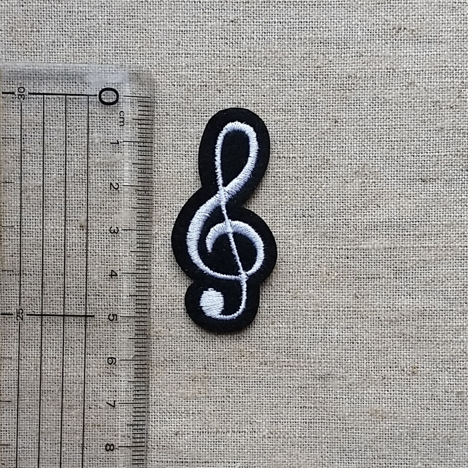 Musical Note Patch Music patch Jeans patches Iron on Patch Etsy