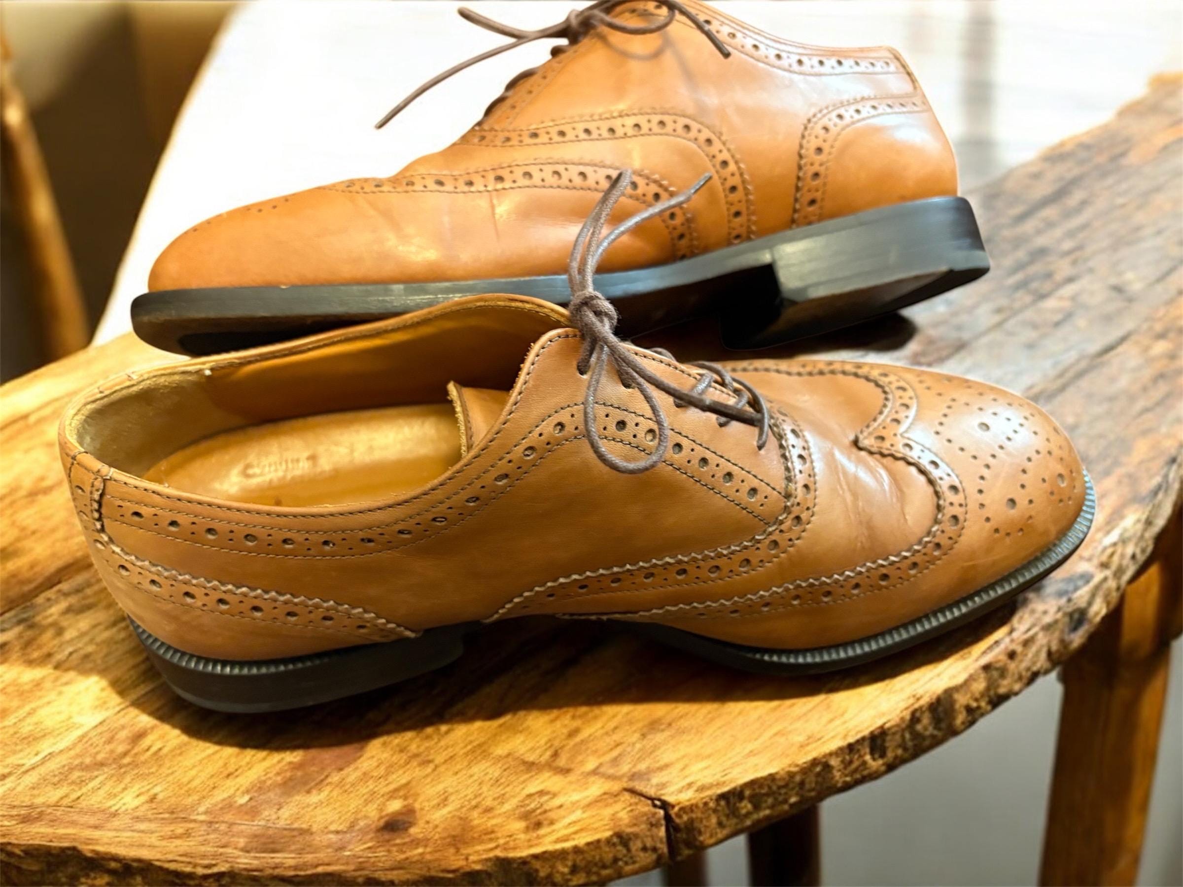 Rockport Mens Wingtip Brogue Shoes‎ Tan Suede Lace Up Comfort Size 10.5 W Rockport Mens Dress ShoeStyle Purpose Wingtip Oxfords  main image 3