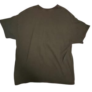 Camiseta negra estampada para hombre con el lema "Huelo a hippies" de Ronald Reagan, talla XL. imagen 3