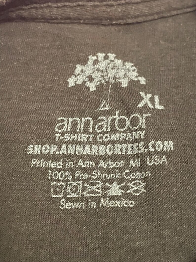 Camiseta negra estampada para hombre con el lema "Huelo a hippies" de Ronald Reagan, talla XL. imagen 2