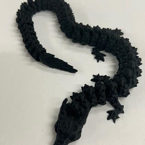 Bramble the Fidget Dragon - Fidget Toy - 3D Print