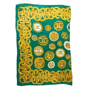 Vintage Chanel Scarf Silk