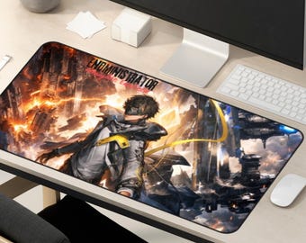 Endfield Endministrator Gaming Desk Mat | Extended Mouse Pad 16x32 | Arknights Desk Pad | XL PC Setup Mousemat Gift