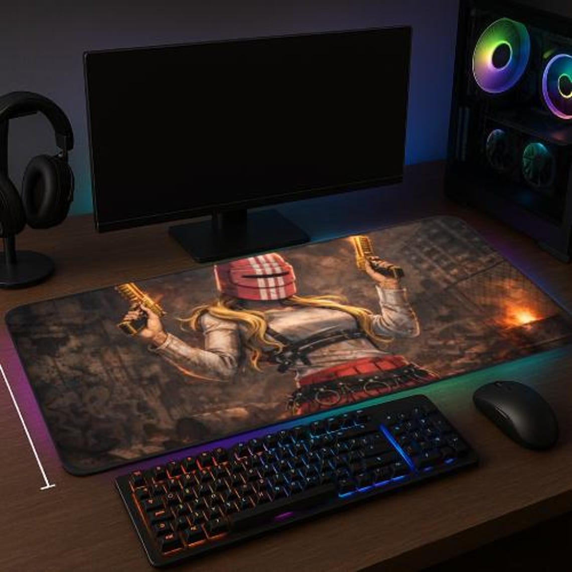 Killagirl Tarkov Desk Mat 16x32 | Escape From Tarkov Inspired XL Gaming ...