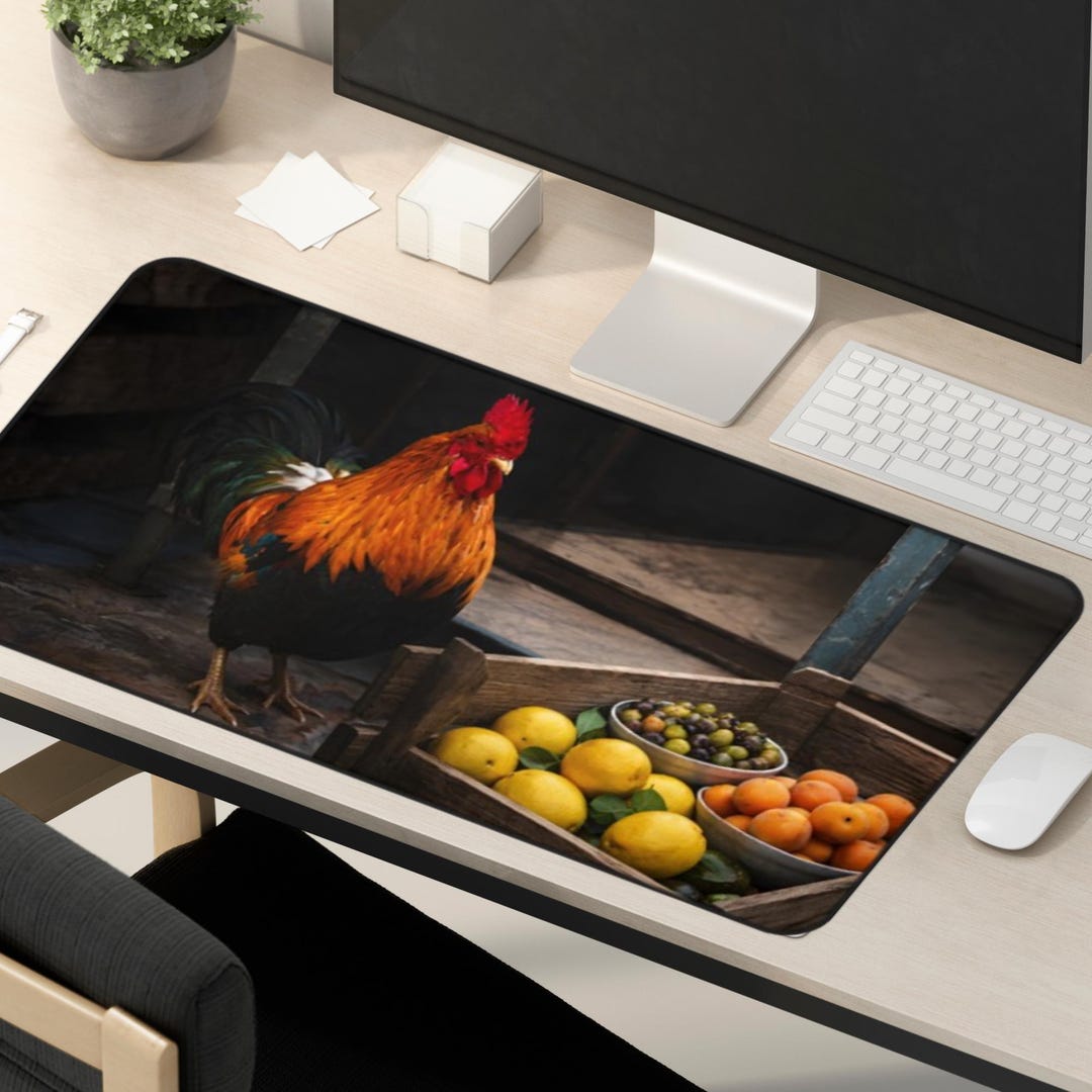 ARC Raiders Scrappy Desk Mat 16x32 | Upgrade Chicken Gaming Mouse Pad ...