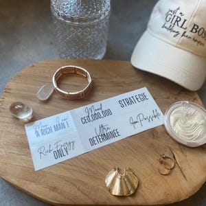 Stickers Collection Business Woman | Décoration pour Entrepreneures, Cheffes, Dirigeantes, Salariées | Message d'affirmation | Transparent