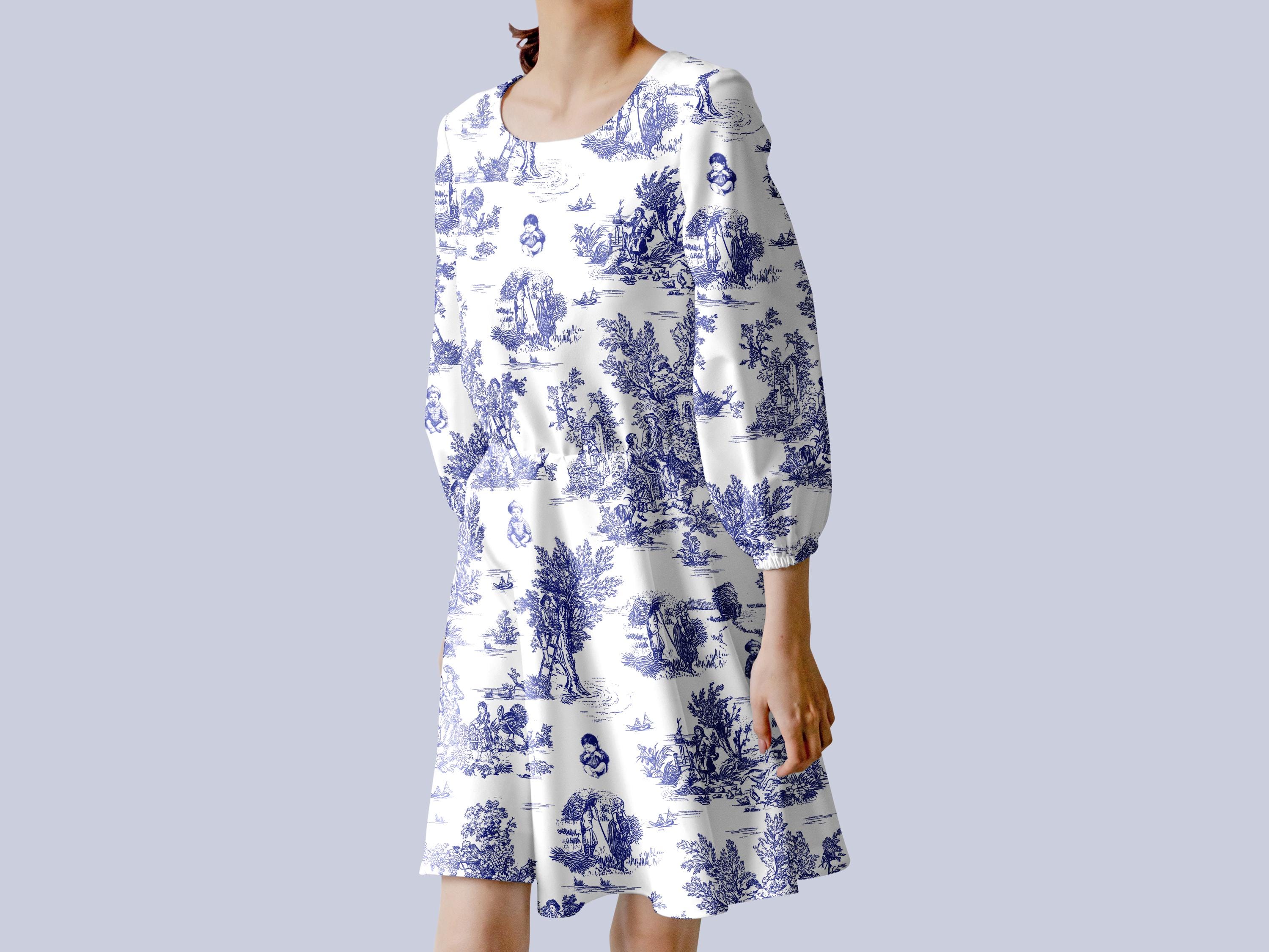 Cretonne dress France