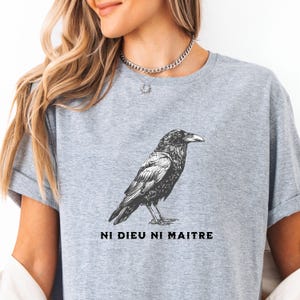 Anti-Authoritarian Shirt, Ni Dieu Ni Maître, No God No Master, Anti Trump Shirt, Leftist Protest Shirt, Anarchist T-shirt, Anti Trump Shirt
