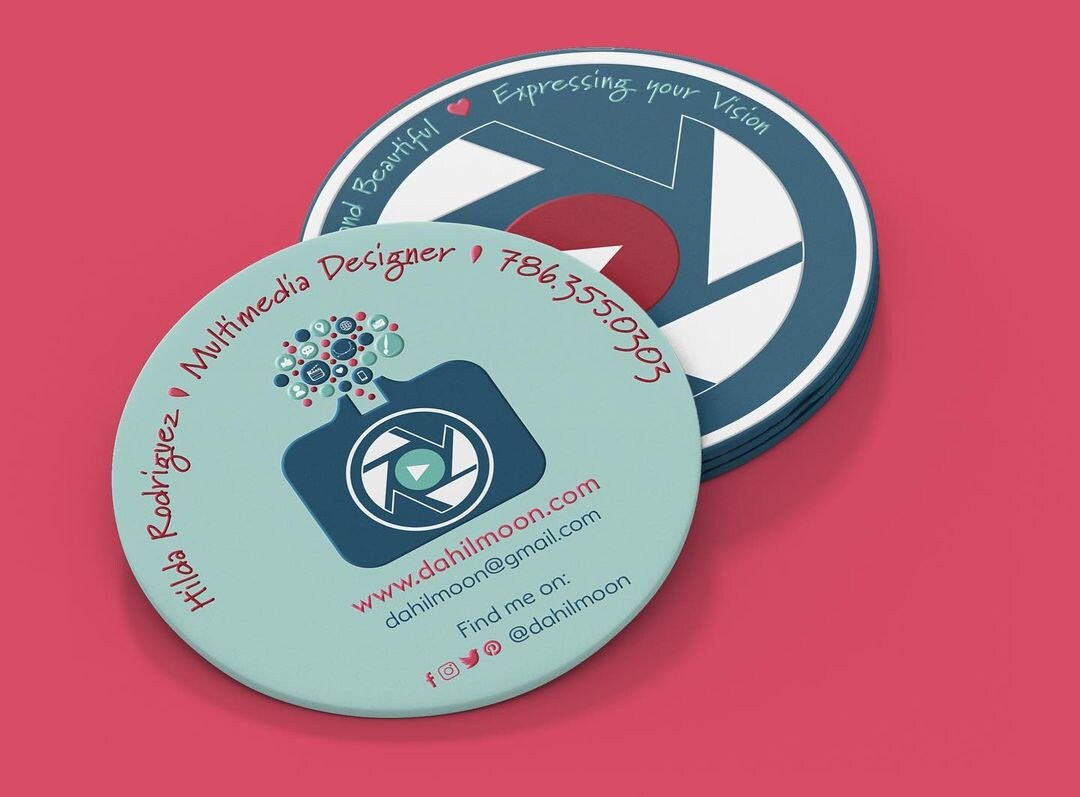 100 cartellini rotondi o biglietti da visita cerchi di Etsy