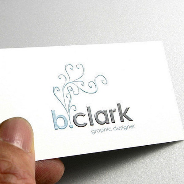 Raised Spot Business Cards Etsy