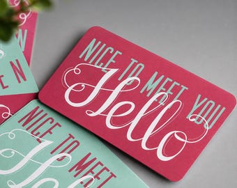 1000 Business Cards or Tags | 14PT 16PT Cover Stock | Matte Glossy UV Uncoated | Color Custom Printed | Economy Affordable High Quality USA