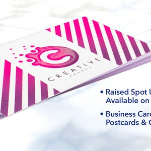 100 Business Cards Raised ink 16 PT suede velvet soft touch laminated paper color custom printed raised Spot UV spot gloss calling tag image 3