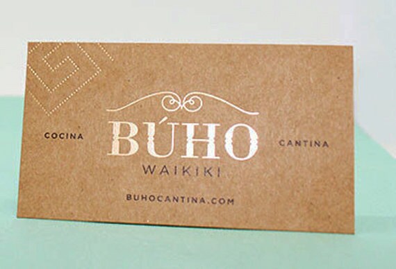 200 Business Cards Or Tags 13 PT Brown Kraft Paper With