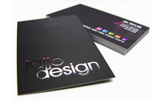 Laminated Business Cards