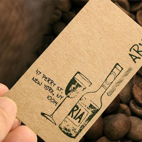 200 Kraftpapier Karten | 14PT braun Lager | Umweltfreundliches natürliches recyceltes organisches | Vintage antiker Stil | Farbe Individuell bedruckte Hangtags aus den USA