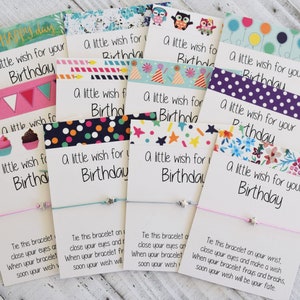 Geburtstag Wunsch Armband alles Gute zum Geburtstag Geschenk Wunsch Armband mit einem Stern Perle Wunsch Armband