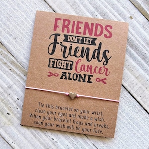 Cancer Support gift kanker family support wens armband eenvoudige gift koord wens armband