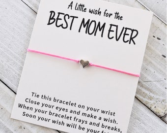 Favour * Sister Mother's Day Wish Gift Wish Bracelet Friendship Favour * Sister Mother's Day Wish Gift Wish Bracelet Friendship